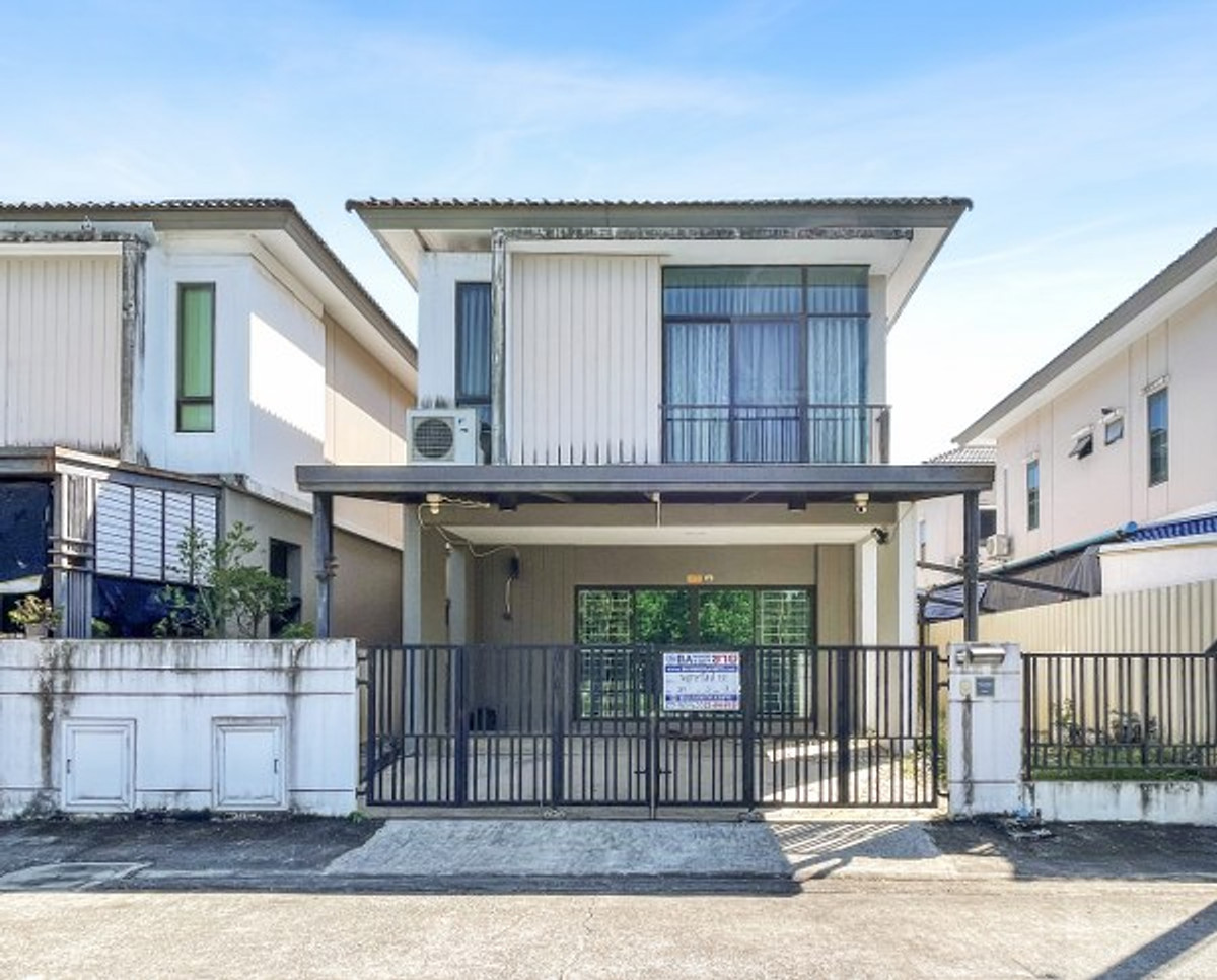 ขายลาดกระบัง สุวรรณภูมิ : บ้านแฝด ม.พฤกษาวิลล์ อ่อนนุช-สุวรรณภู ใกล้สนามบินสุวรรณภูมิ (6156)