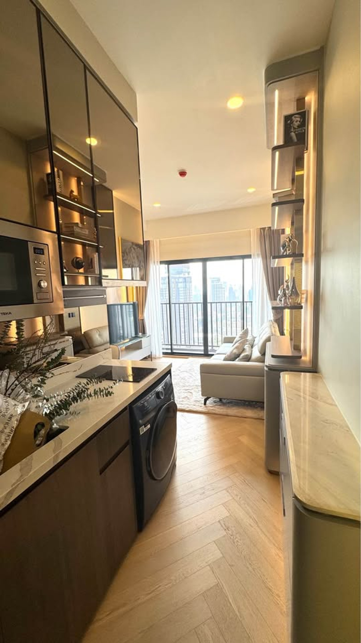 ให้เช่าคอนโดสุขุมวิท อโศก ทองหล่อ : Park Origin Thonglor for rent 2 beds 1 bath 45 sqm 65,000 per month