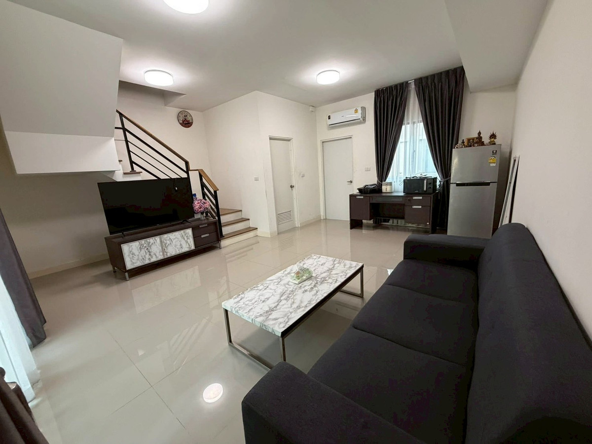 ให้เช่าทาวน์โฮมปทุมธานี รังสิต ธรรมศาสตร์ : ME2500358 ให้เช่า Pleno Town รังสิตคลอง 4-วงแหวน พร้อมเฟอร์ และแอร์