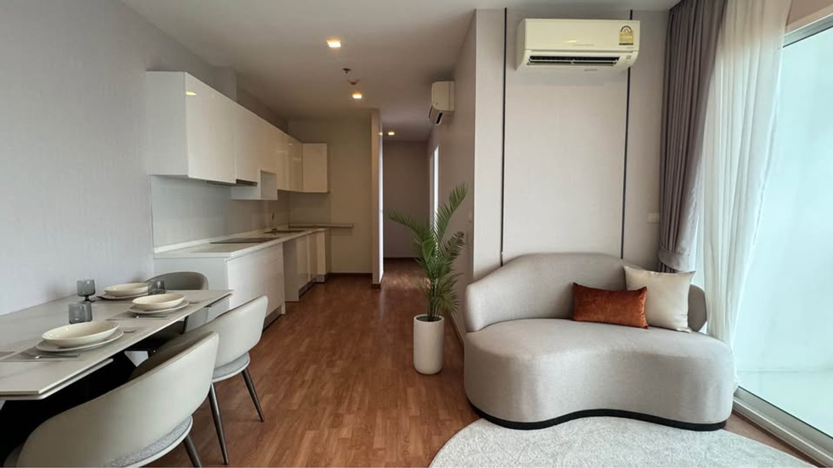 ให้เช่าคอนโดบางนา แบริ่ง ลาซาล : The Coast Bangkok (Bangna) for rent 92 sqm 3 beds 2 baths 65,000 per month 
