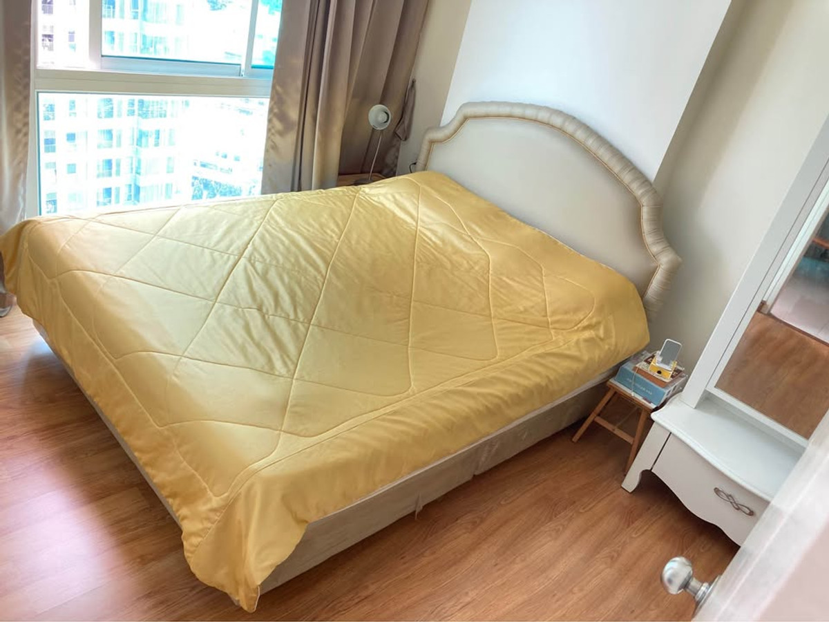 ขายคอนโดสยาม จุฬา สามย่าน : ขายห้องใหญ่ 37 ตรม. ทำเลดี ใกล้ MRT สามย่าน คอนโด wish @samyan (S5236) 