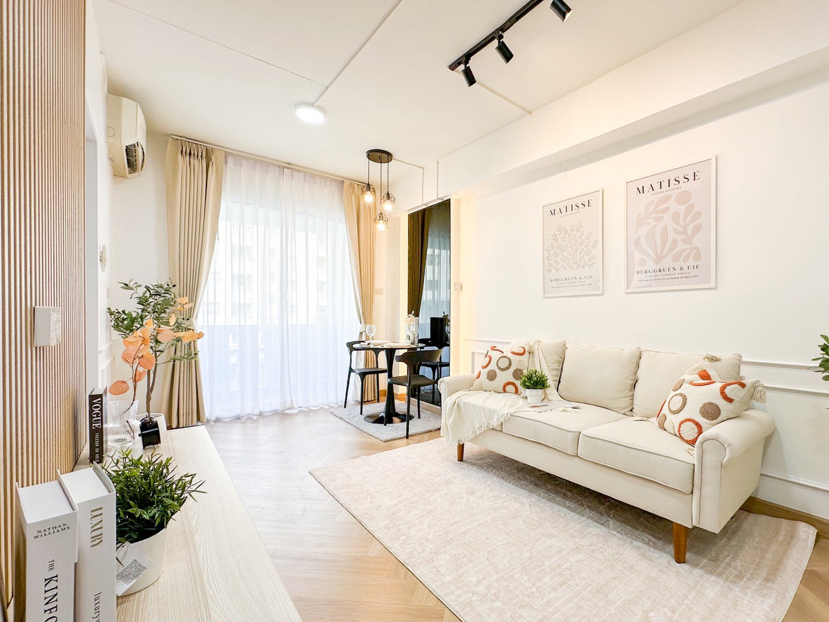 For SaleCondoBangna, Bearing, Lasalle : ✨ Beautiful, exactly like the cover! Condo for sale: Lasalle Park (LaSalle Park), completely renovated, fully furnished, ready to move in immediately!