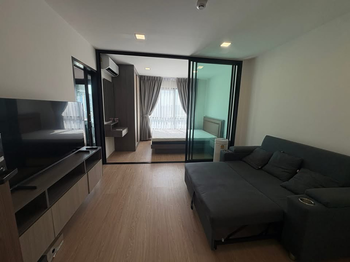 For RentCondoRamkhamhaeng, Hua Mak : Cant be late 🔥🔥For rent The One Plus Grand Hua Mak, beautiful room, new room, fully furnished + has a washing machine‼️Ready to move in 31/Dec/68 (Responds to chat very quickly)