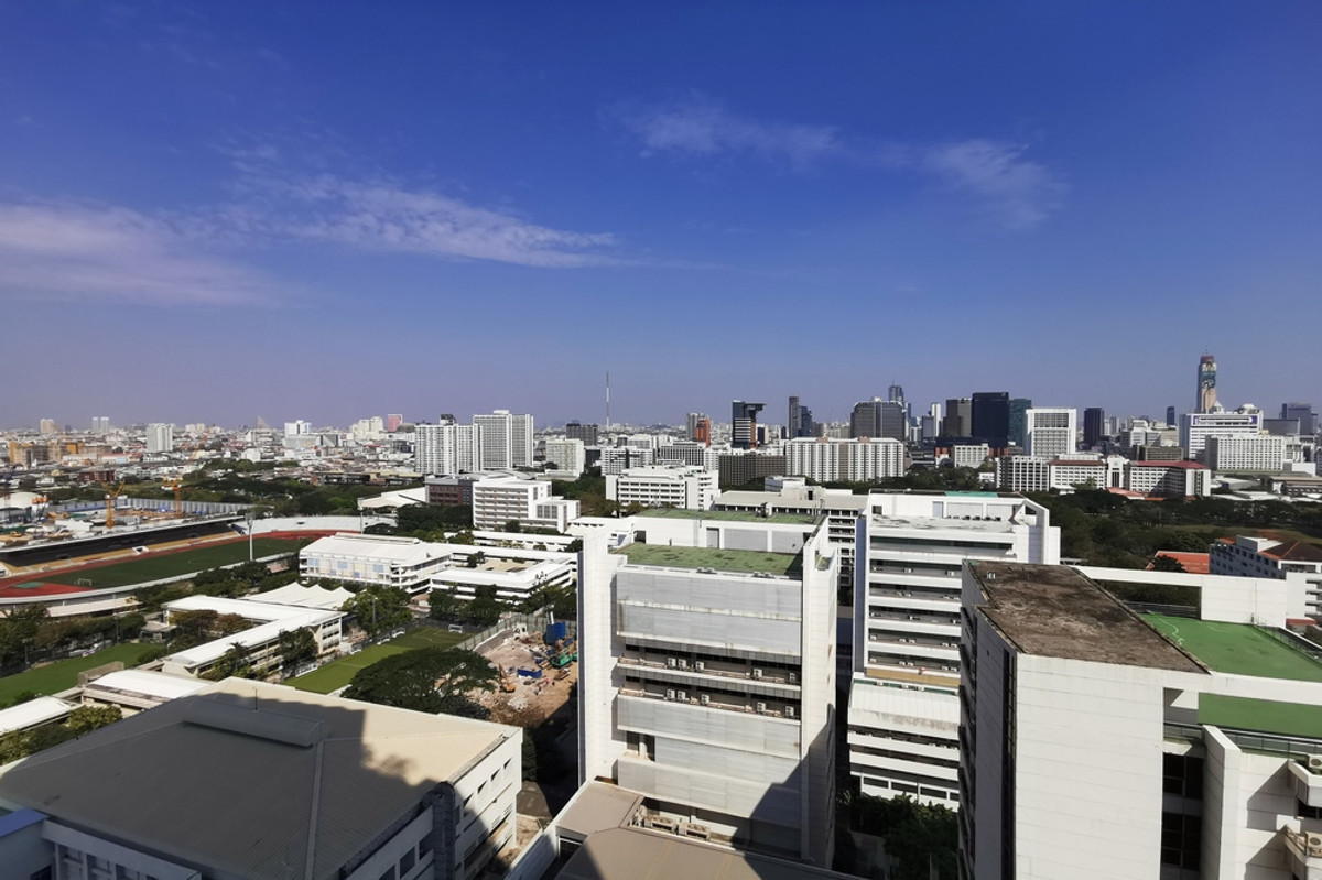 ให้เช่าคอนโดสยาม จุฬา สามย่าน : 🔥 สำหรับเช่า !! ชั้นสูง 17++!!🔥 Code C20251200038..........Triple Y Residence, 1 ห้องนอน, 1 ห้องน้ำ, แต่งครบ, พร้อมเข้าอยู่📣📣