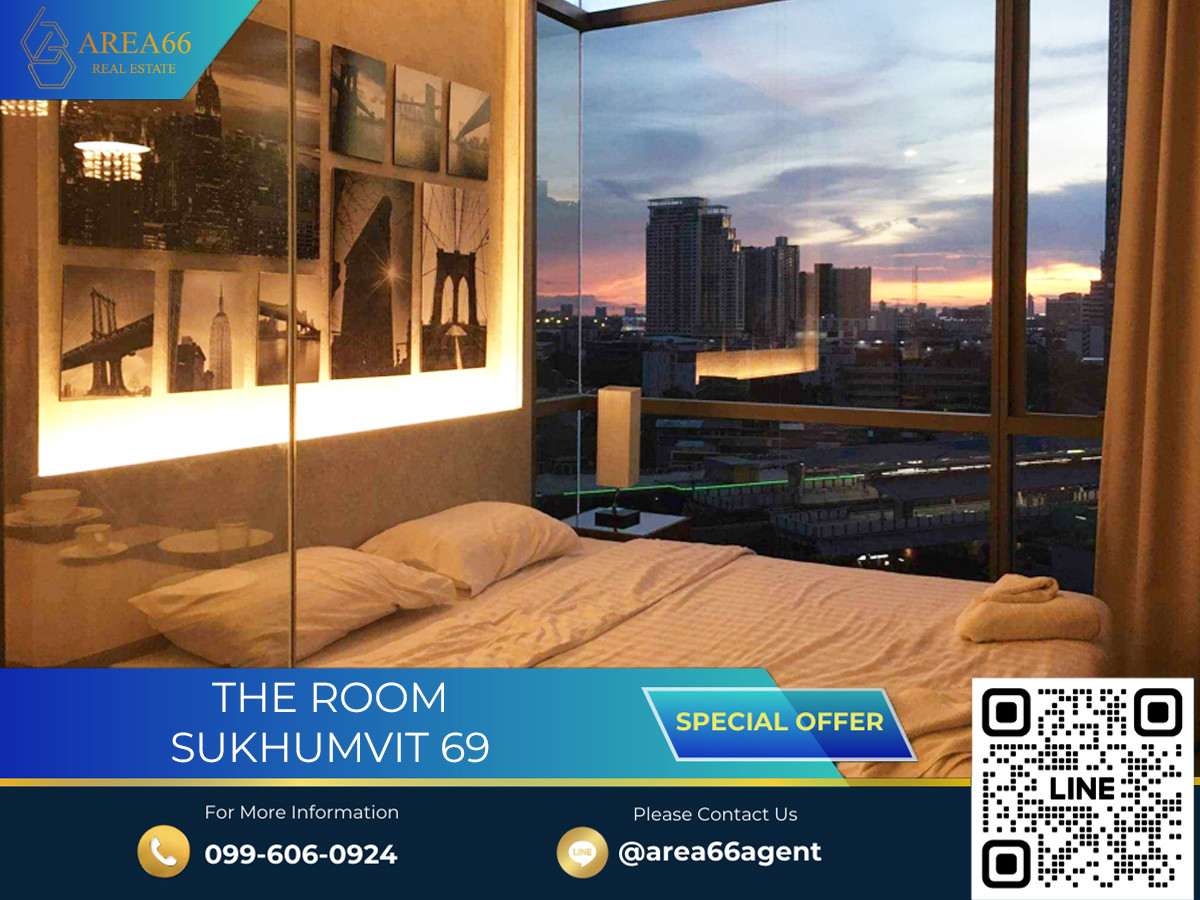For SaleCondoOnnut, Udomsuk : 🔥For sale!! Condo The room Sukhumvit 69