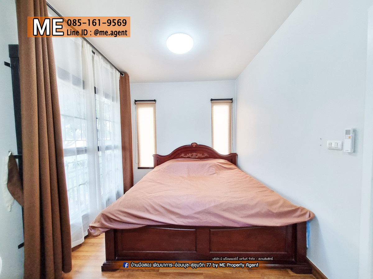 For SaleTownhomePattanakan, Srinakarin : Sale Townhouse 29 sqw. Pruksaville 57  Pattanakarn near BTS On Nut, call 064-954-9619 (TB47-29)