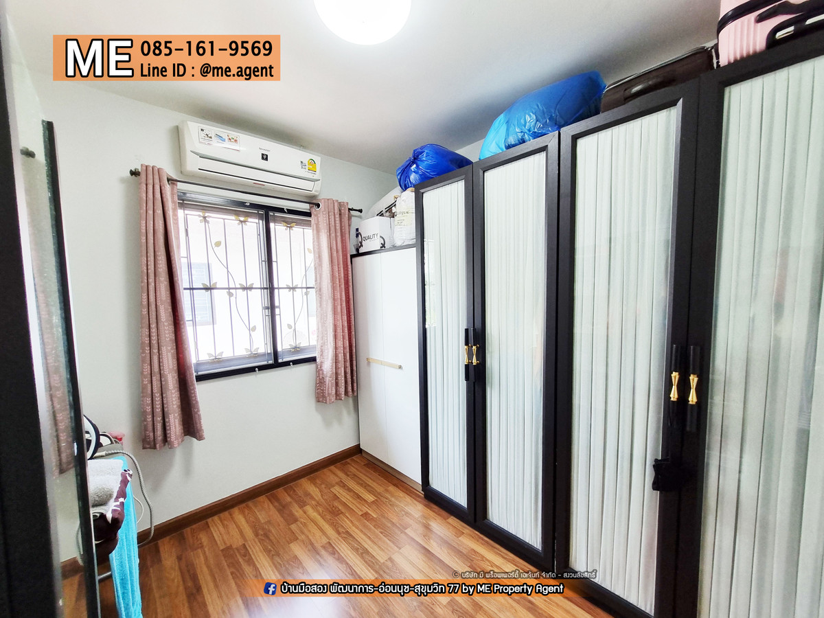 For SaleTownhomePattanakan, Srinakarin : Sale Townhouse 29 sqw. Pruksaville 57  Pattanakarn near BTS On Nut, call 064-954-9619 (TB47-29)