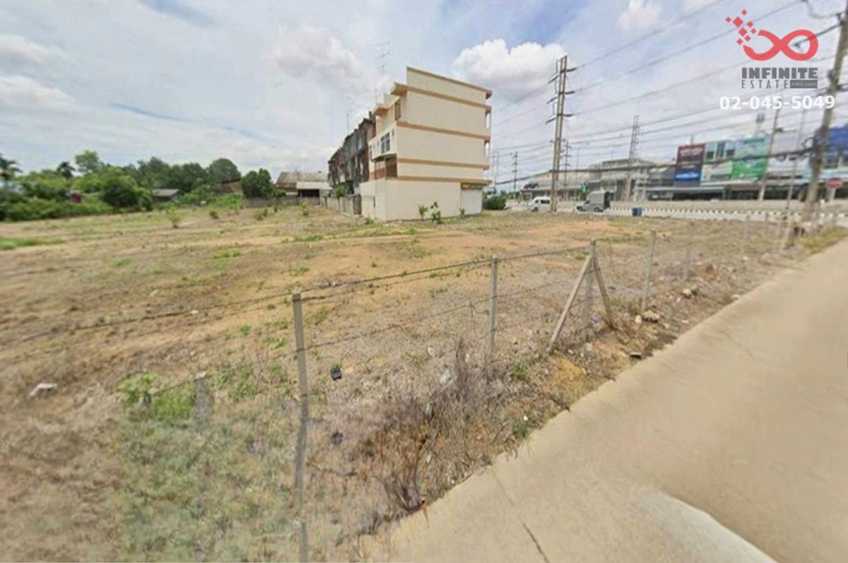 For SaleLandRatchaburi : Land for sale, already filled, 7 rai, 206.5 sq m, in front of Mueang, Ratchaburi, next to Phetkasem Road.