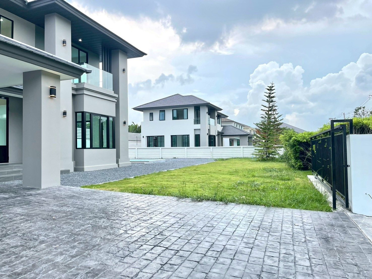 For SaleHouseMahachai Samut Sakhon : Nusasiri Rama 2 / 4 Bedrooms (For Sale), Nusasiri Rama II / 4 Bedrooms (FOR SALE) AOM018