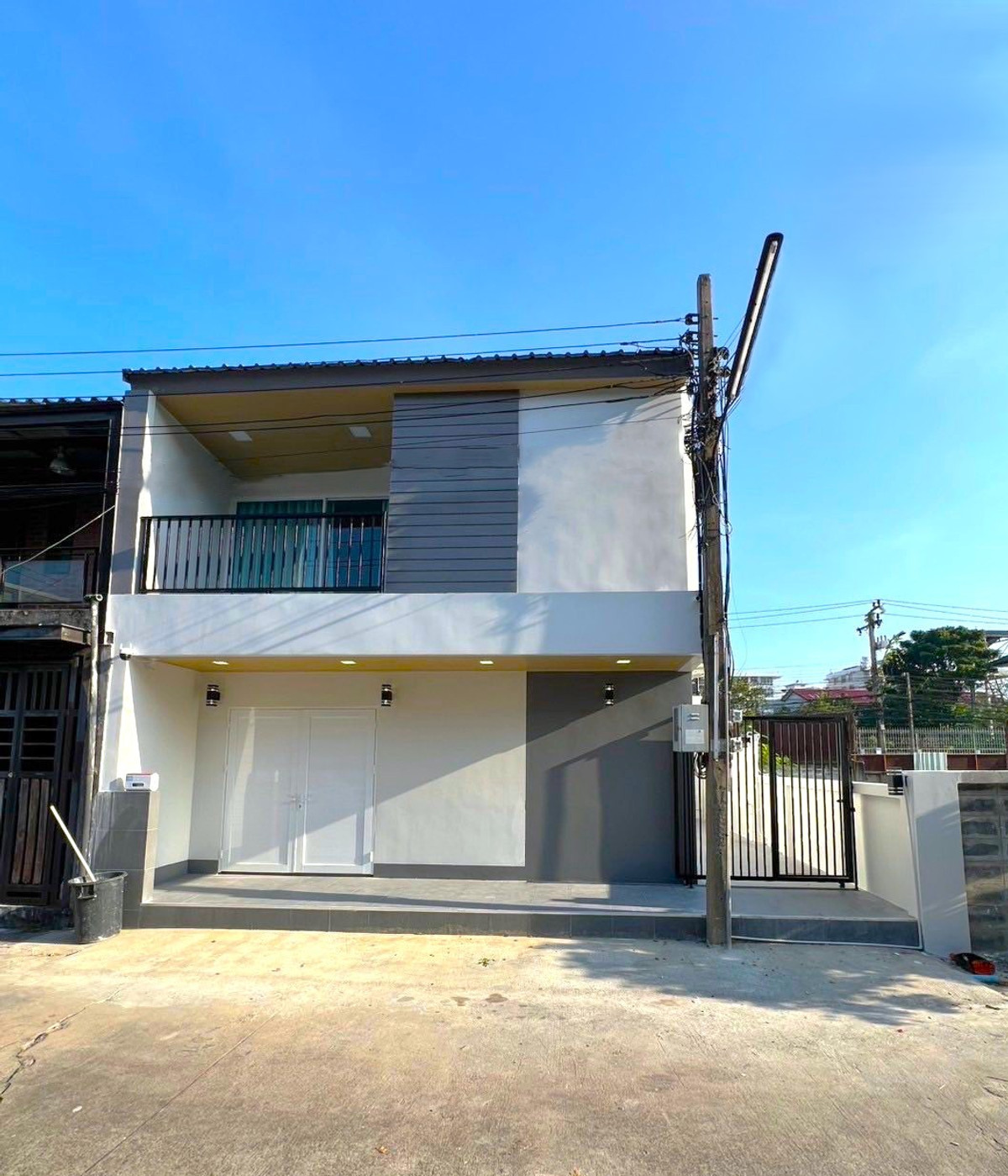For RentTownhomeRatchadapisek, Huaikwang, Suttisan : Can rent Air Bnb **HK0646♛Townhouse 3 bedrooms for rent⚝(Ratchada-Huai Khwang)♜MRT Huai Khwang∞099-5919653,065-9423251▚Line@sureresidence