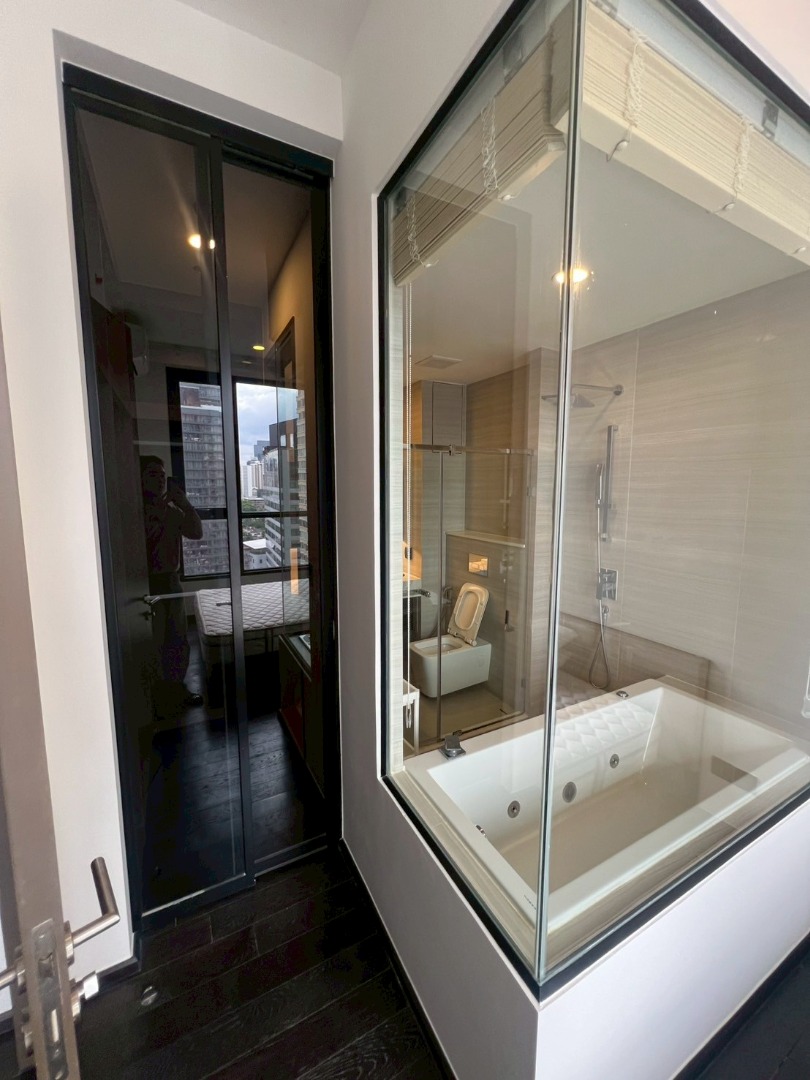 ให้เช่าคอนโดสุขุมวิท อโศก ทองหล่อ : 🔥เช่าด่วน🔥พาร์ค ออริจิ้น ทองหล่อ ใกล้สถานีรถไฟฟ้า BTS ทองหล่อ เฟอร์นิเจอร์ครบ พร้อมเข้าอยู่