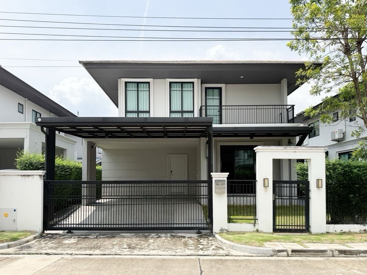 For SaleHousePattanakan, Srinakarin : 2-story detached house for sale, Setthasiri Pattanakarn project – Setthasiri Pattanakarn