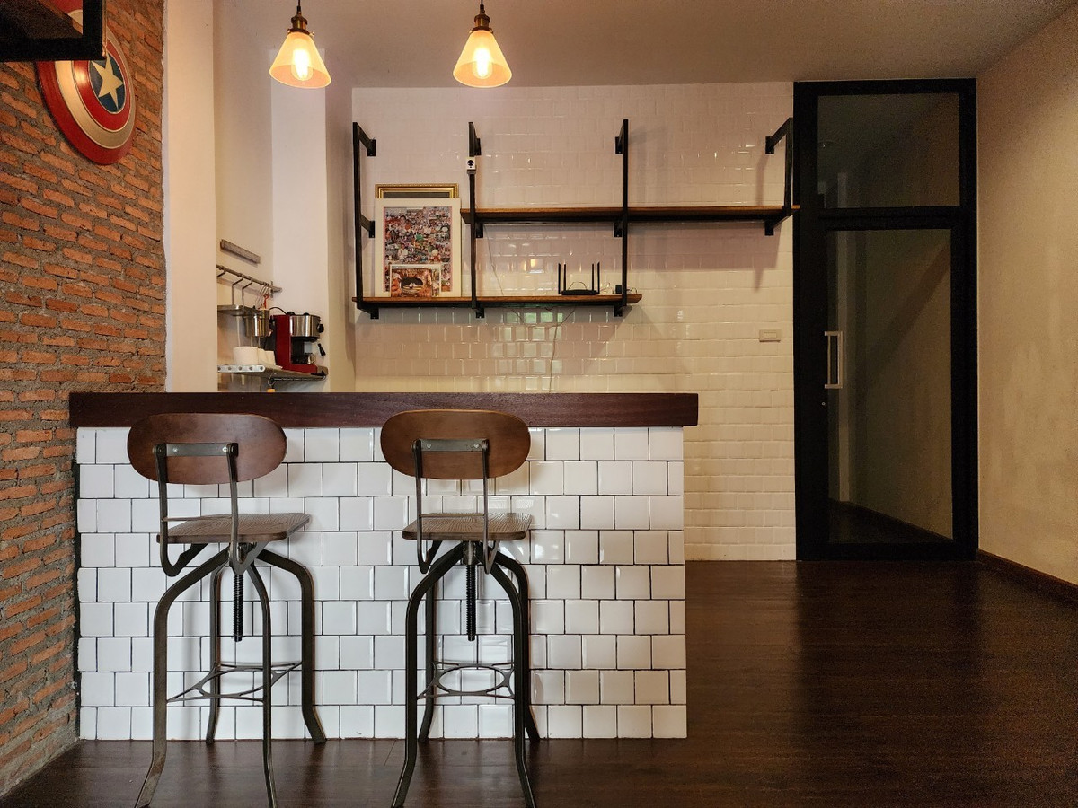 ให้เช่าทาวน์โฮมแจ้งวัฒนะ เมืองทอง : บ้านดีไซน์น่ารัก ใกล้ส่วนกลาง วิวสวน เลขที่บ้านดีเป็นมงคล ! HAUS 35