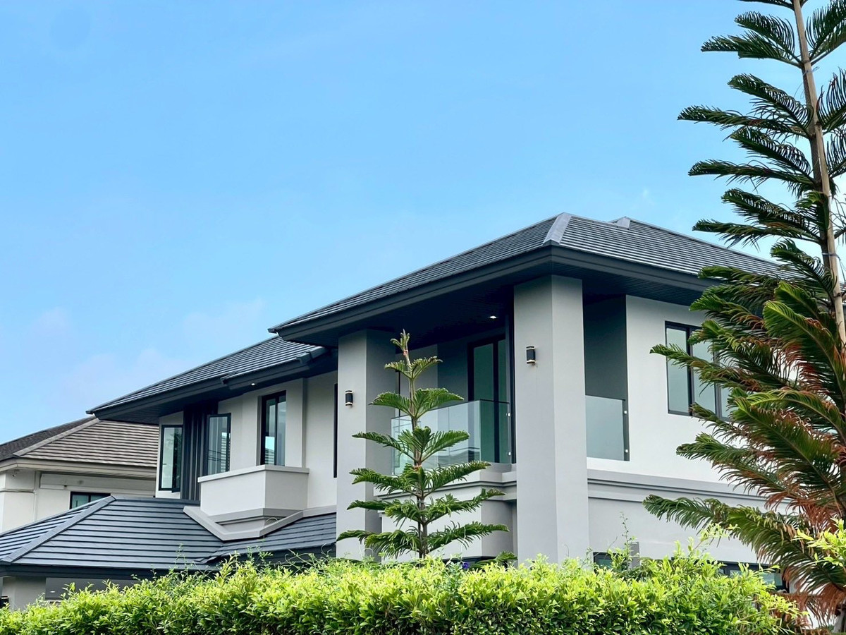 For SaleHouseMahachai Samut Sakhon : Nusasiri Rama 2 / 4 Bedrooms (For Sale), Nusasiri Rama II / 4 Bedrooms (FOR SALE) AOM018