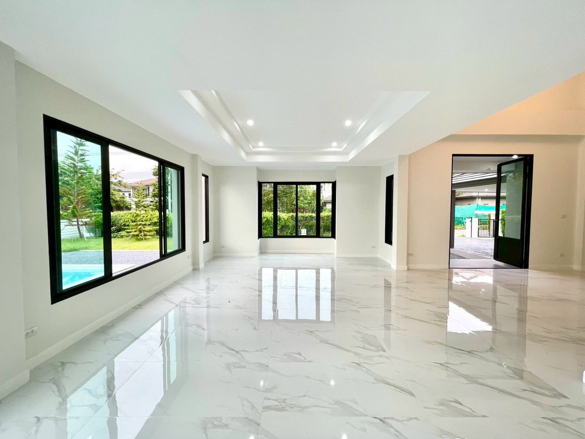 For SaleHouseMahachai Samut Sakhon : Nusasiri Rama 2 / 4 Bedrooms (For Sale), Nusasiri Rama II / 4 Bedrooms (FOR SALE) AOM018