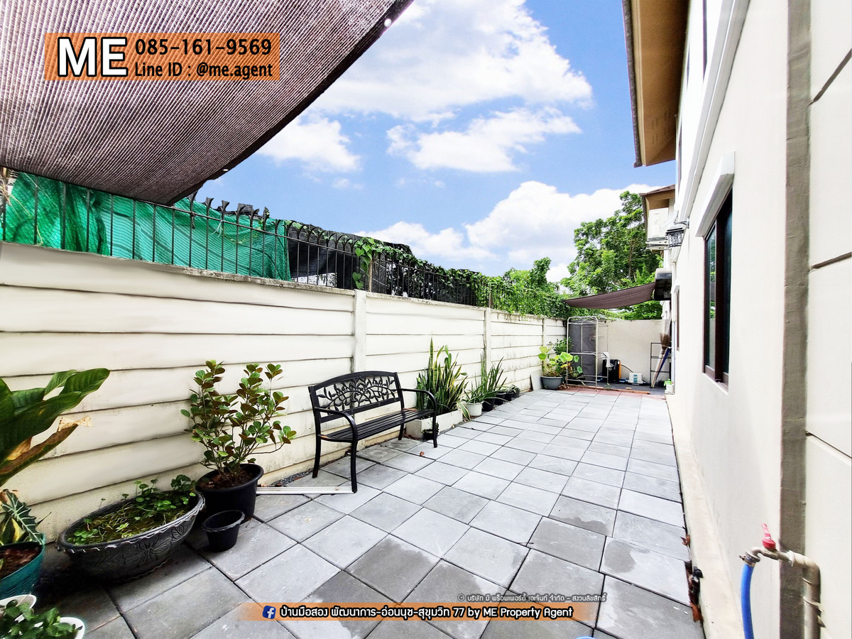 For SaleTownhomePattanakan, Srinakarin : Sale Townhouse 29 sqw. Pruksaville 57  Pattanakarn near BTS On Nut, call 064-954-9619 (TB47-29)