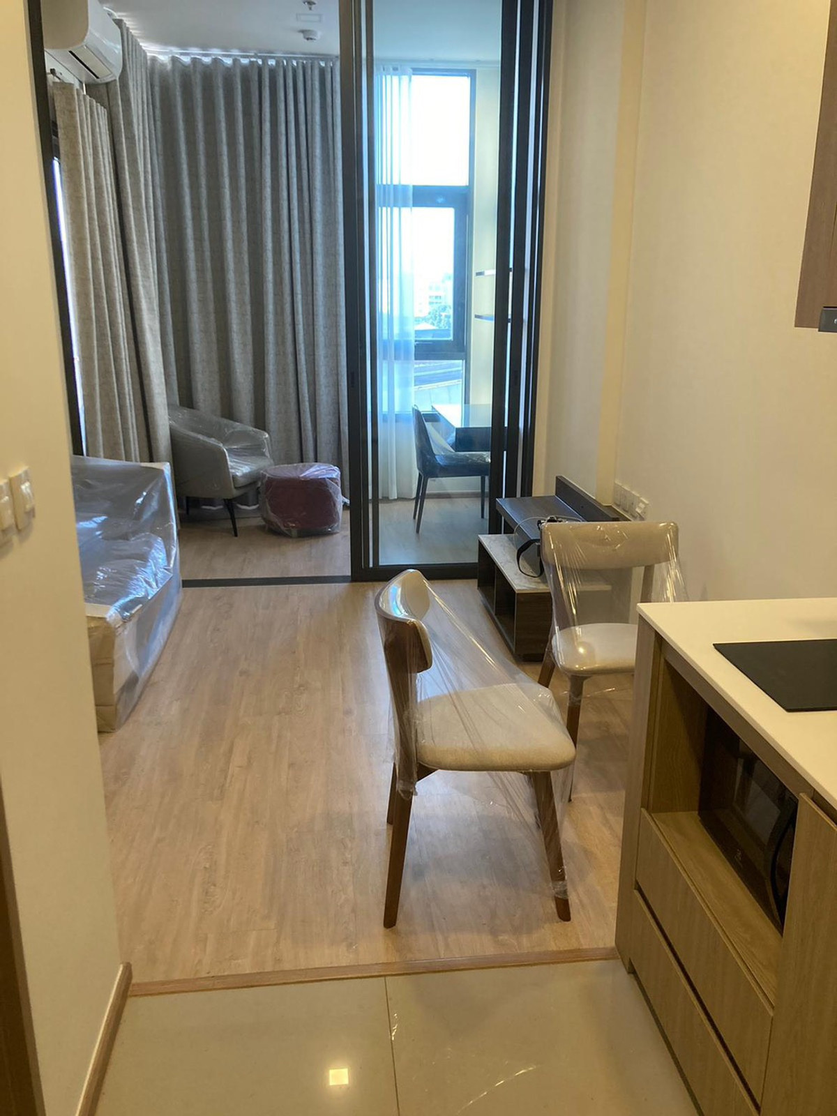 ขายคอนโดเกษตรศาสตร์ รัชโยธิน : ขาย 1 Bedroom plus  เฟอร์นิเจอร์หลักครบ พร้อมเข้าอยู่