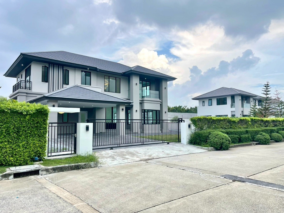 For SaleHouseMahachai Samut Sakhon : Nusasiri Rama 2 / 4 Bedrooms (For Sale), Nusasiri Rama II / 4 Bedrooms (FOR SALE) AOM018