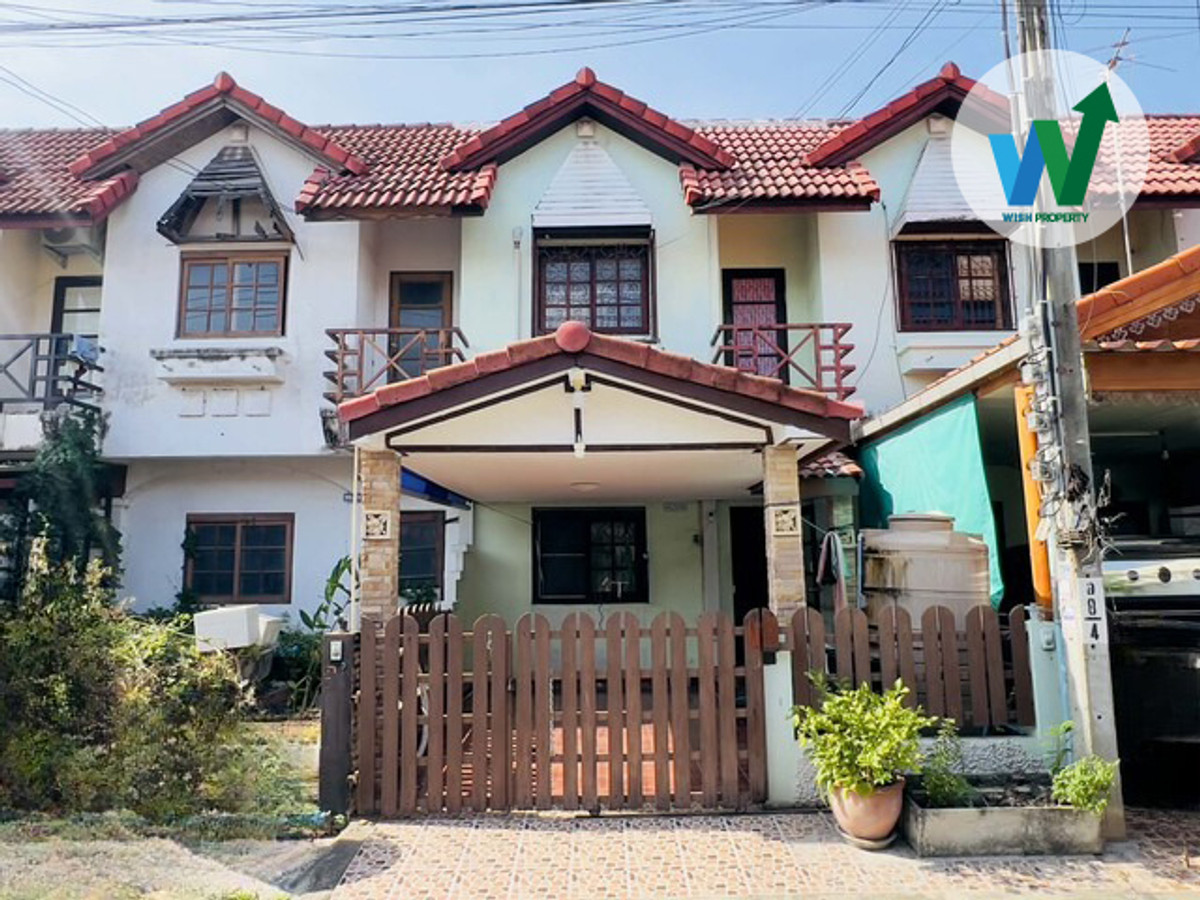 ขายทาวน์โฮมนนทบุรี บางใหญ่ บางบัวทอง : ขายทาวน์เฮ้าส์ 2 ชั้น นครทองปาร์ควิว 2 ใกล้ อบต.ไทรน้อย