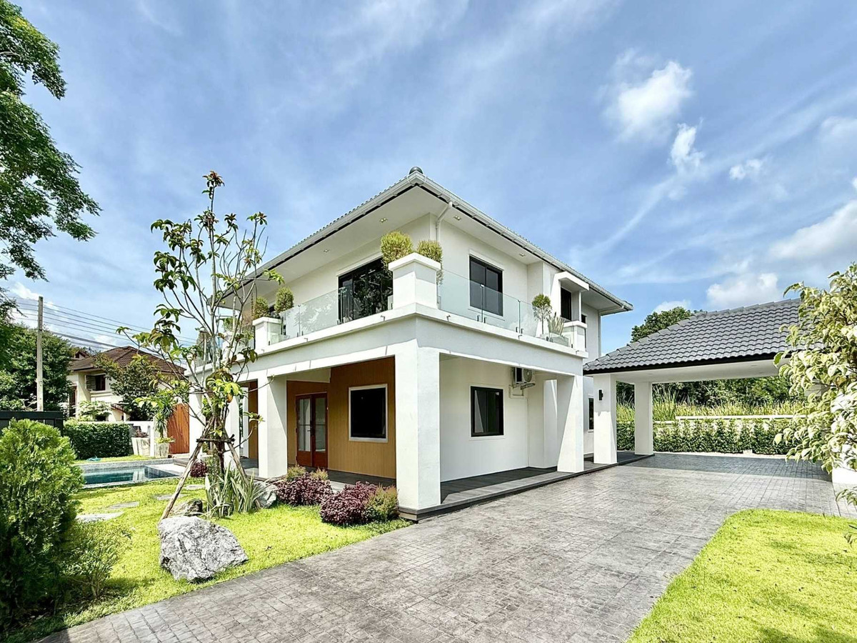 For SaleChiang Mai : Pool Villa for Sale with Tenant (10% Yield), near Maejo University