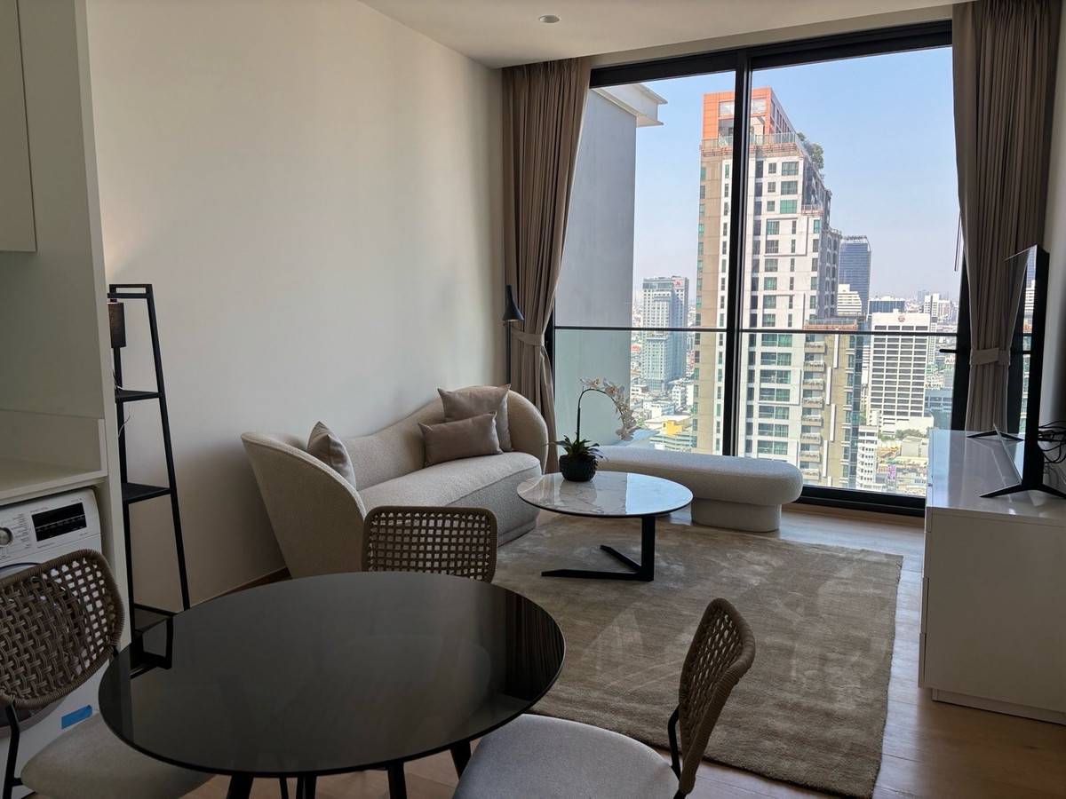 ให้เช่าคอนโดสาทร นราธิวาส : 💥For Rent 1br1bh 46sq.m at Anil Sathorn with fully furnished 47,000 THB/Month minimum 1 yr lease | 31st floor with modern decoration | Call me now for visit or add line ID: donly2530 