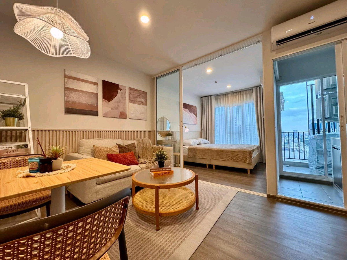 ให้เช่าคอนโดบางนา แบริ่ง ลาซาล : 🎉🍃 ทำเลดี เดินทางสะดวก เพียง 350 เมตรจาก BTS บางนา เข้า–ออกทางประตูหลัง ใกล้อาคาร D