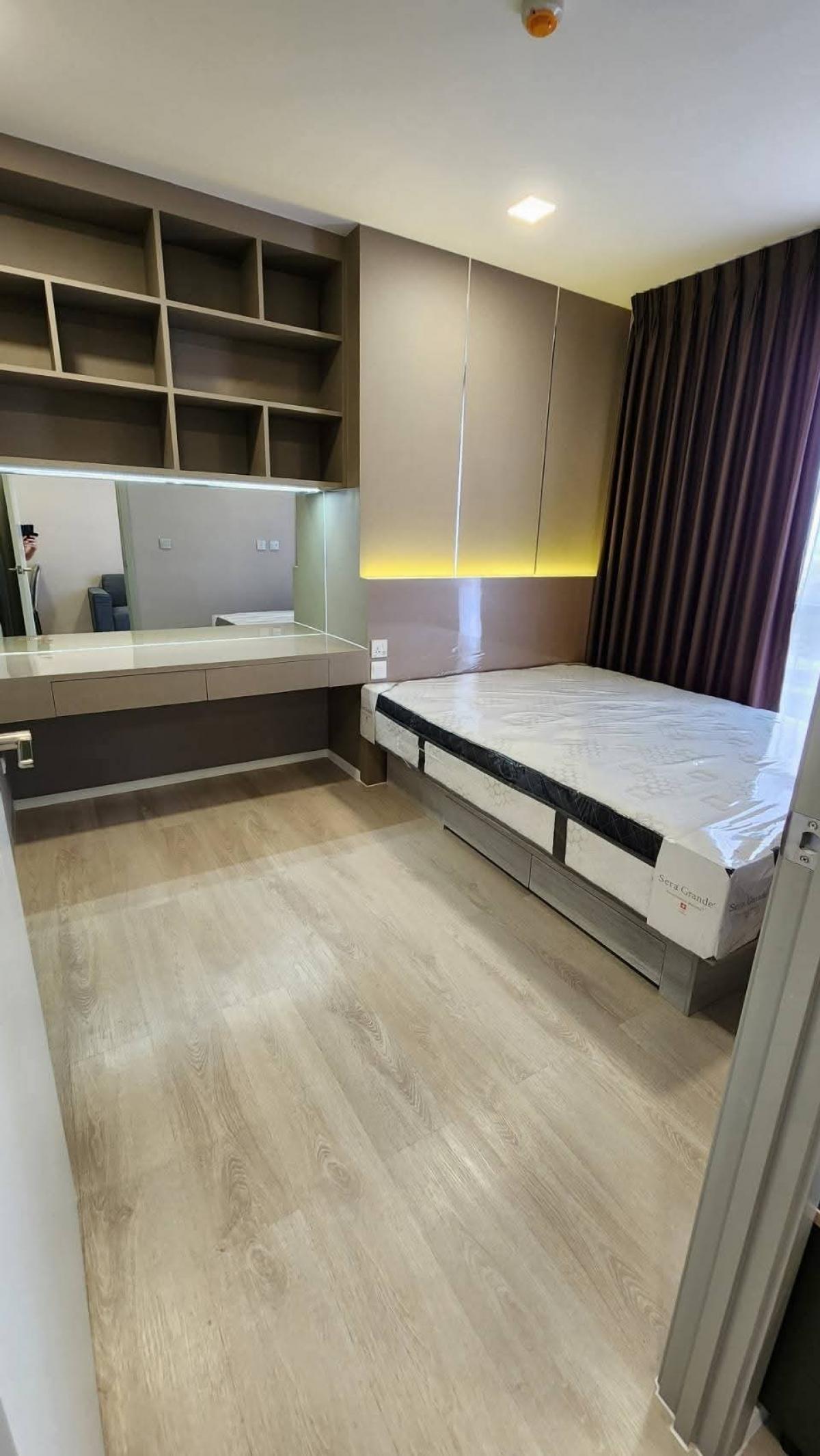 For RentCondoPathum Thani,Rangsit, Thammasat : 🌊 For rent: Modiz Launch built-in, special room plan, size 30 sq m., private corner room, walls not connected to anyone on both sides, 16,500/month