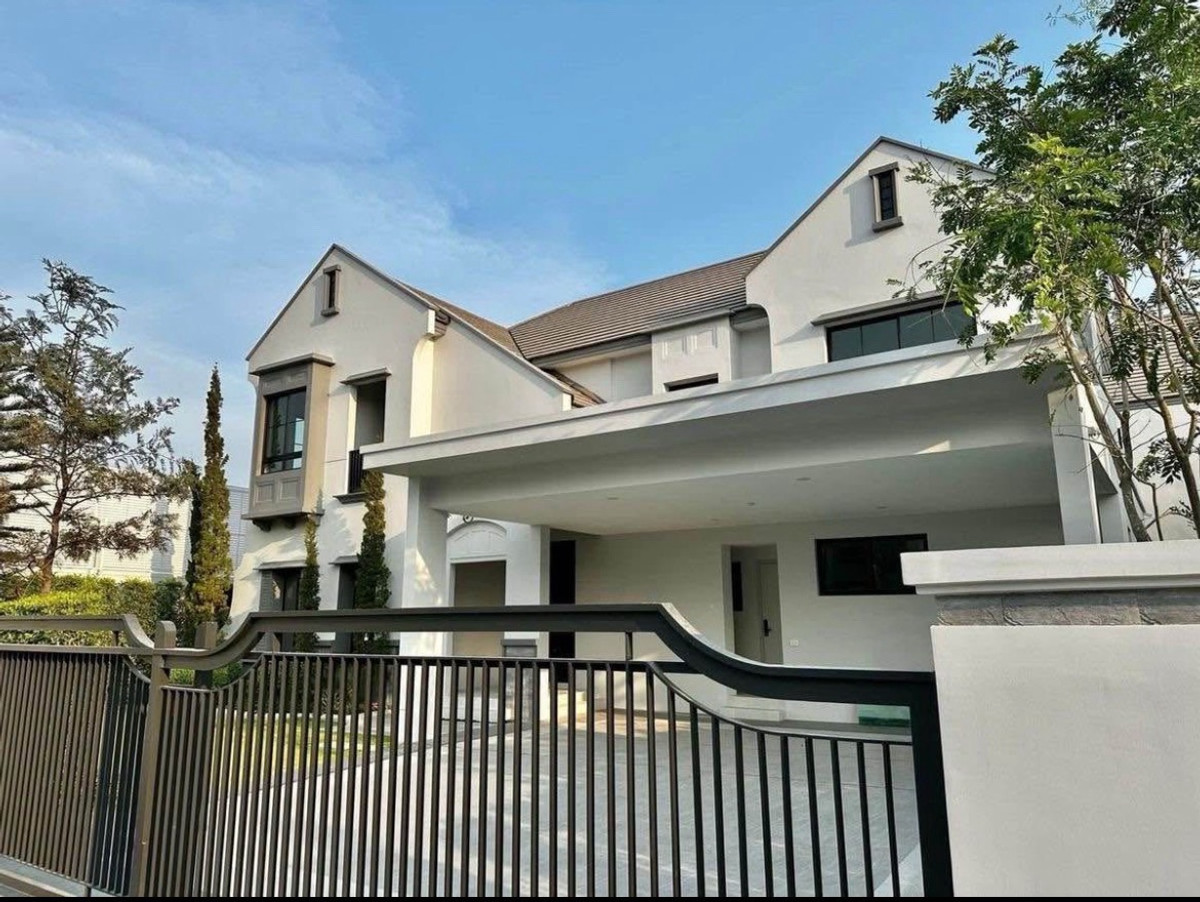 For RentHousePinklao, Charansanitwong : TP989 :: 🏡 The newest luxurious detached house for rent of the Nantawan project NANTAWAN Pinklao-Kanchana. Super luxury 2 floors, spacious area. Ready to move in ⛲️🏠