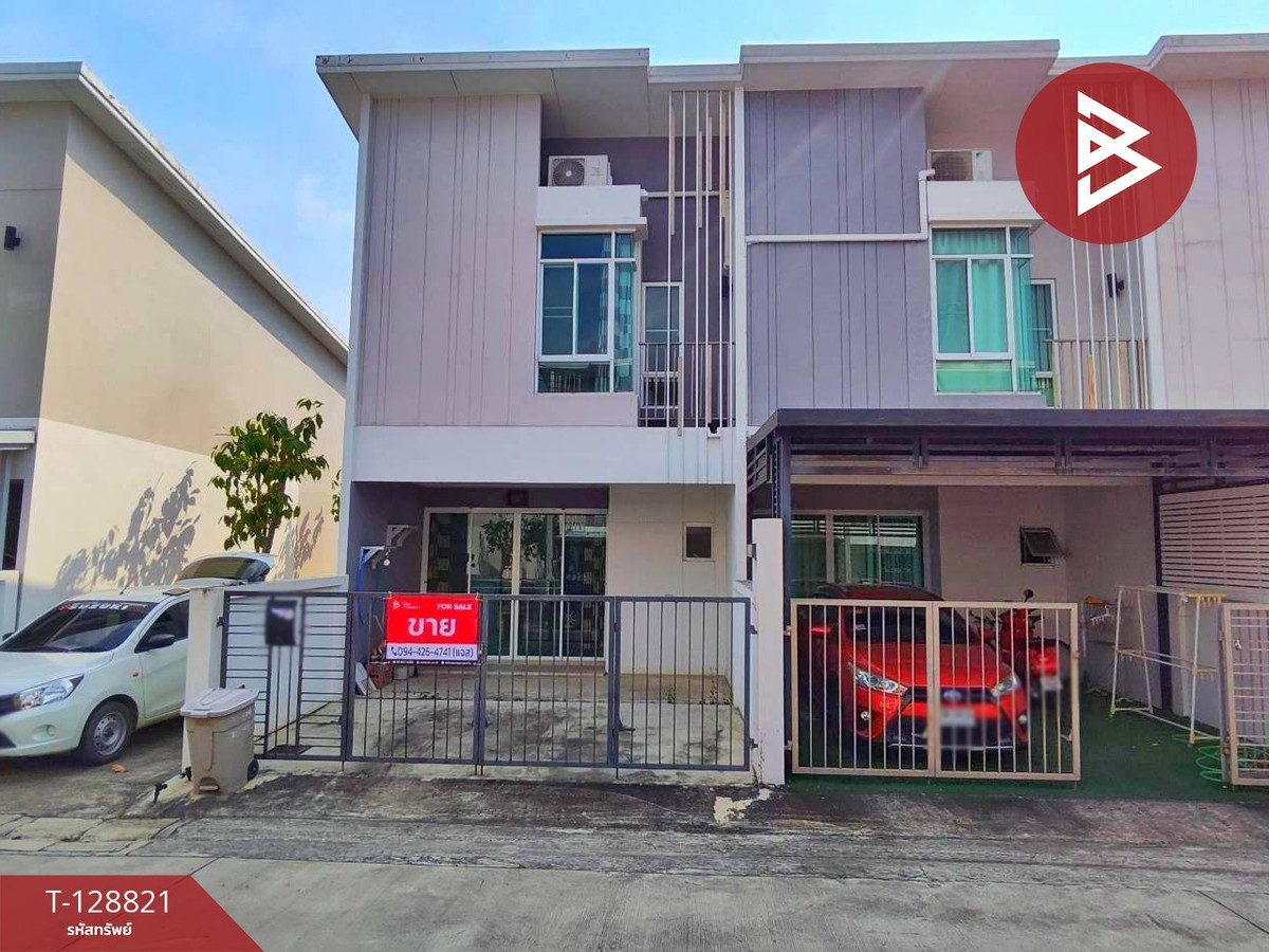 ขายทาวน์โฮมพุทธมณฑล ศาลายา : ขายทาวน์เฮ้าส์ หมู่บ้านซิตี้เซนส์ ศาลายา (City Sense Salaya) นครปฐม