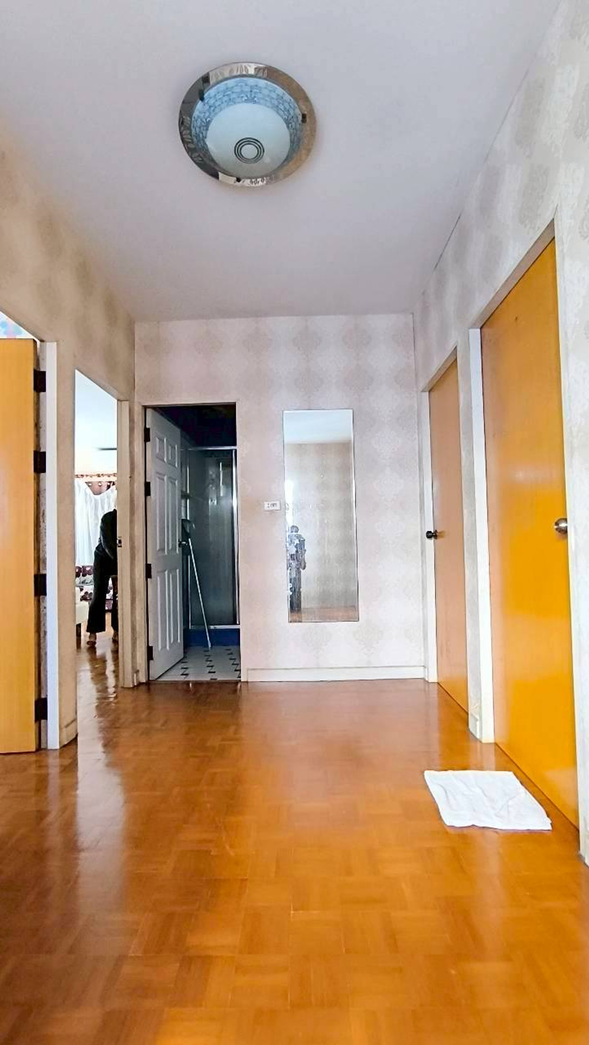 For SaleHousePhutthamonthon, Salaya : Baan Sri Supalai Single house for sale, 129.2 square meters, near Mahidol University, Salaya, Phutthamonthon, Salaya-Bang Len Road. Sri Supalai Village, Ban Mai Subdistrict, Bang Yai District, Nonthaburi, on the boundary between Nonthaburi and Nakhon Path