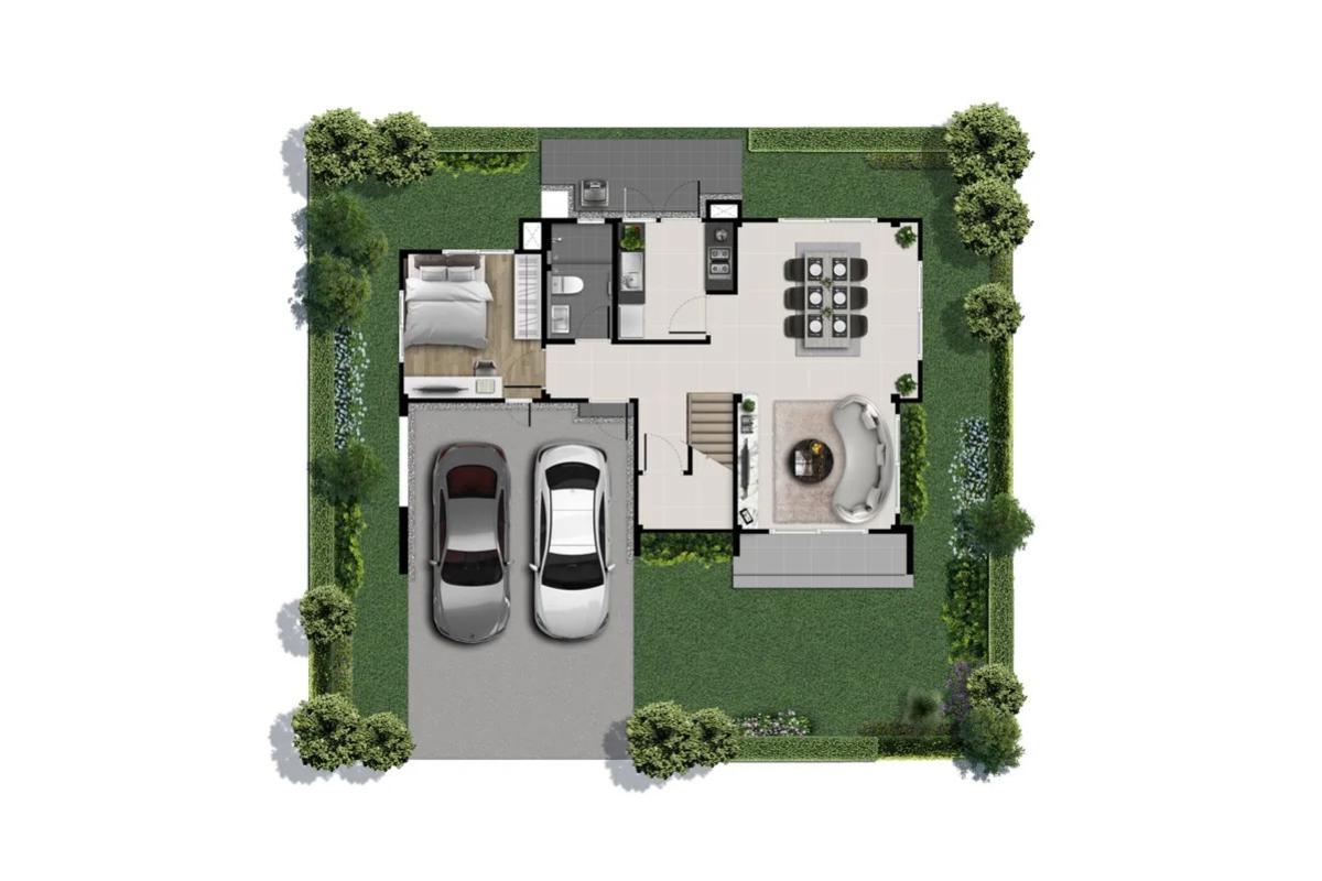 For SaleHouseNonthaburi, Bang Yai, Bangbuathong : For Sale House , CENTRO Ratchaphruek-345 , Lam Pho , Bang Bua Thong , Bangkok , CX-140603