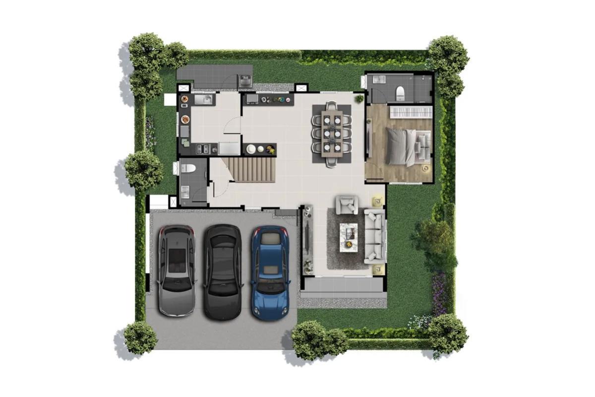 For SaleHouseNonthaburi, Bang Yai, Bangbuathong : For Sale House , CENTRO Ratchaphruek-345 , Lam Pho , Bang Bua Thong , Bangkok , CX-140605