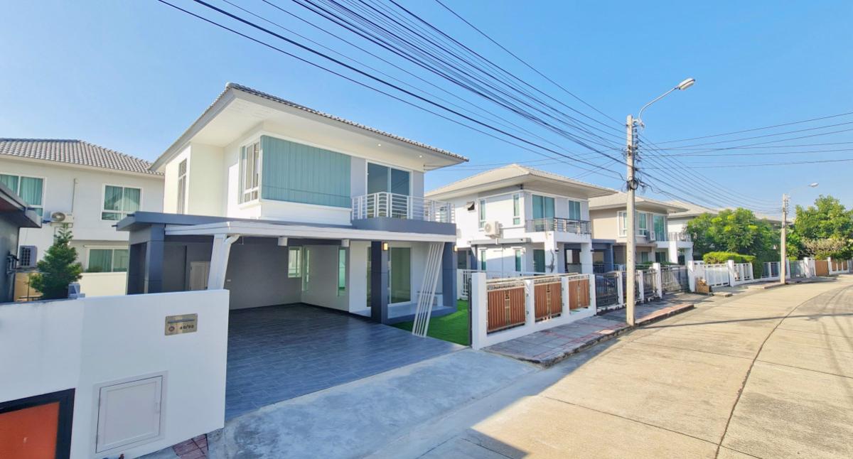 For SaleHouseNonthaburi, Bang Yai, Bangbuathong : For Sale House , Sammakorn Chaiyaphruek-Wongwaen , newly renovated , Lam Pho , Bang Bua Thong , Nonthaburi , CX-140560