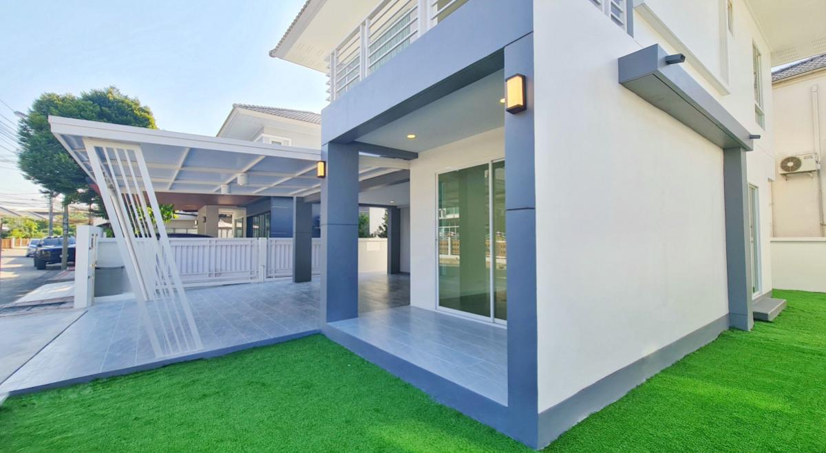 For SaleHouseNonthaburi, Bang Yai, Bangbuathong : For Sale House , Sammakorn Chaiyaphruek-Wongwaen , newly renovated , Lam Pho , Bang Bua Thong , Nonthaburi , CX-140560