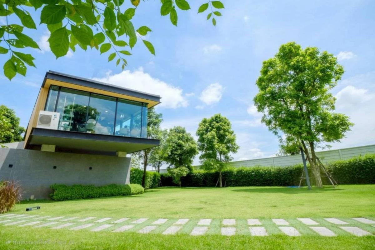 For SaleHousePathum Thani,Rangsit, Thammasat : For Sale House , ECO HAUS Ramintra - Lamlukka , Bueng Kham Phoi , Lam Luk Ka , Pathum Thani , CX-140111