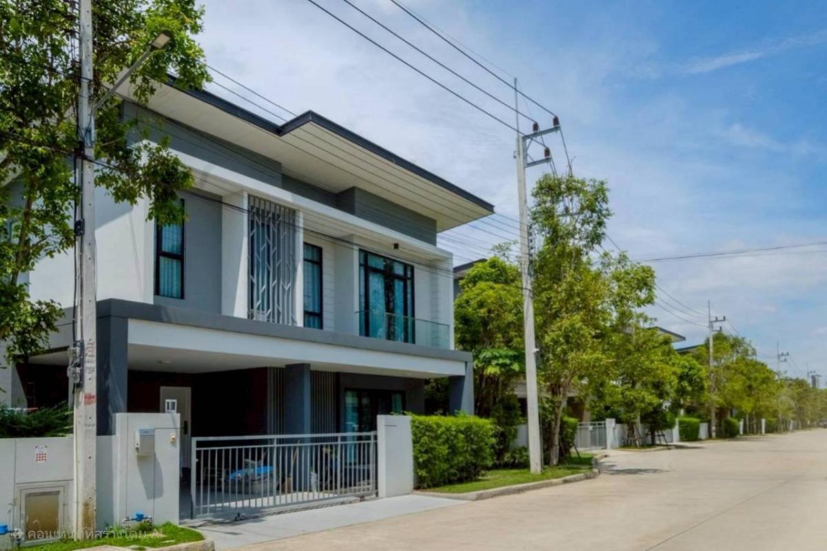For SaleHousePathum Thani,Rangsit, Thammasat : For Sale House , ECO HAUS Ramintra - Lamlukka , Bueng Kham Phoi , Lam Luk Ka , Pathum Thani , CX-140111
