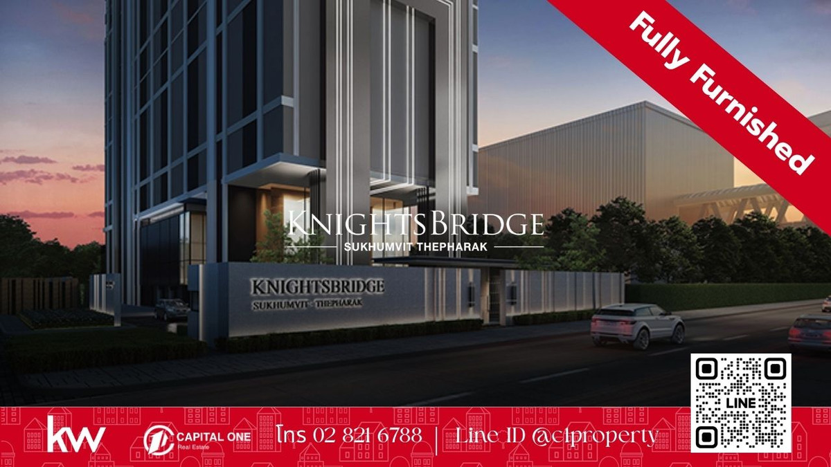 For RentCondoSamut Prakan,Samrong : 🏙✨ For rent Knightsbridge Sukhumvit – Thepharak ✨🏙