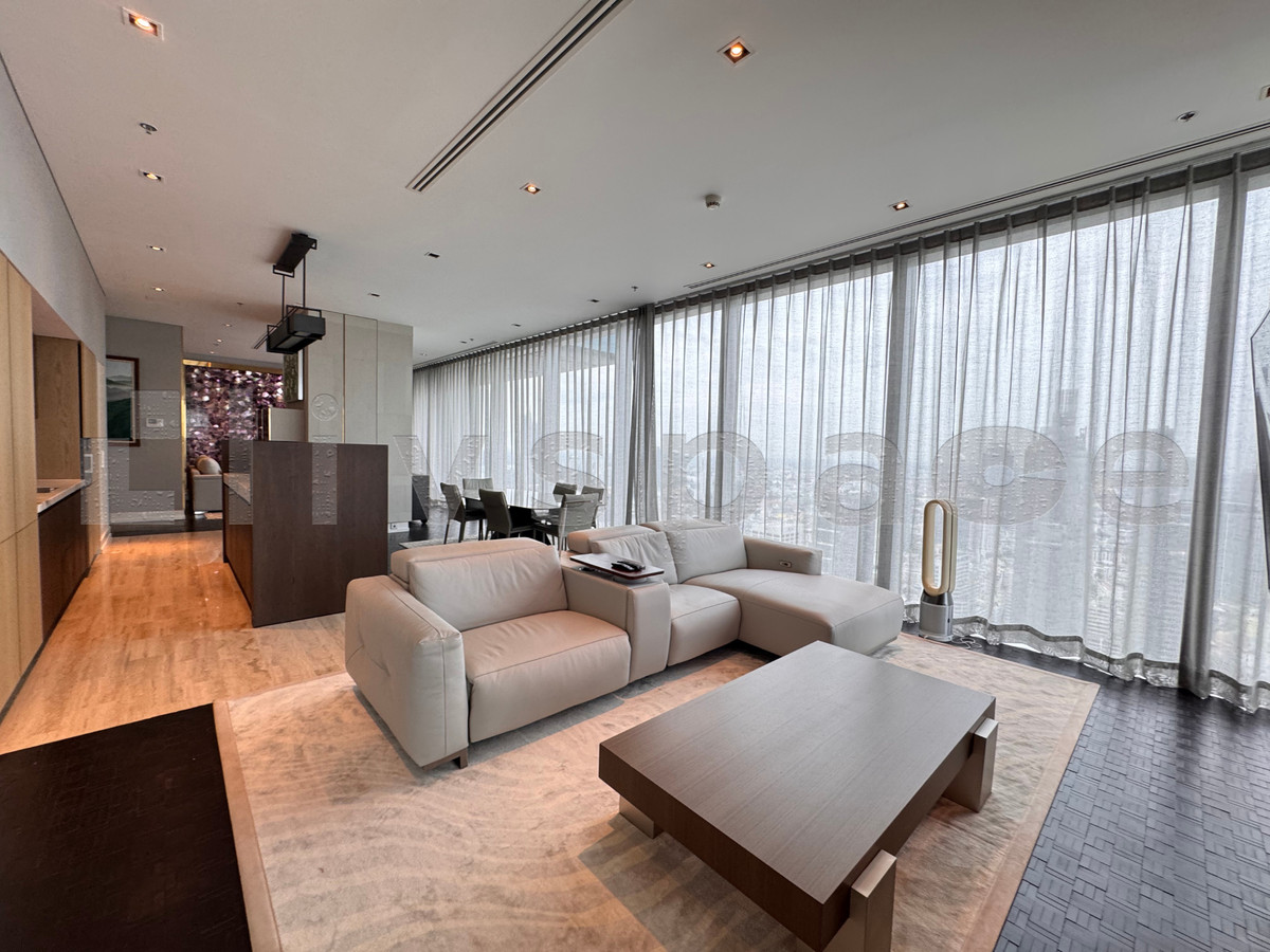 For RentCondoSathorn, Narathiwat : ▚ LE164ツ For Rent: The Ritz-Carlton Residences at MahaNakhon 4 Bed 272.7 sq.m.! 💎 Ultimate Luxury Residence at MahaNakhon Building Ready to Move-in 400k!