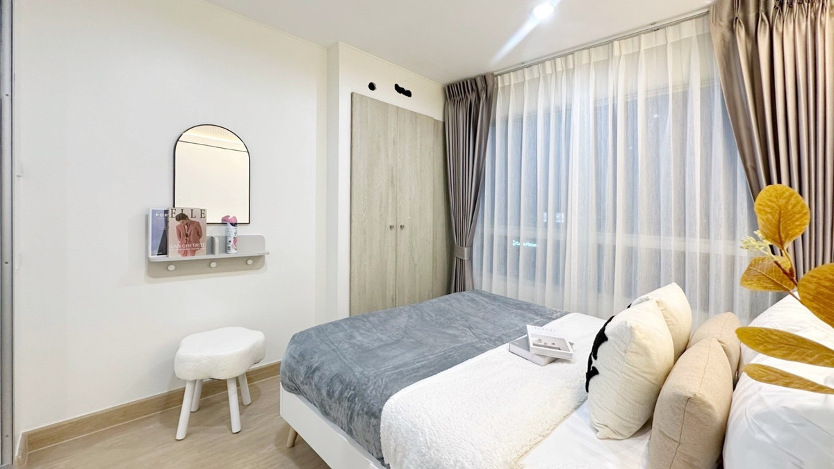 ขายคอนโดพัฒนาการ ศรีนครินทร์ : 6 นาทีถึง ARL แอร์พอร์ตลิ้ง บ้านทับช้าง 🫢 เดินทางสะดวก ห้องก็สวย รีโนเวทใหม่ แถมเฟอร์ครบ ต้องนี่เลย 𝙇𝙪𝙢𝙥𝙞𝙣𝙞 𝙊𝙣𝙣𝙪𝙩 𝟱𝟱🛋️💖