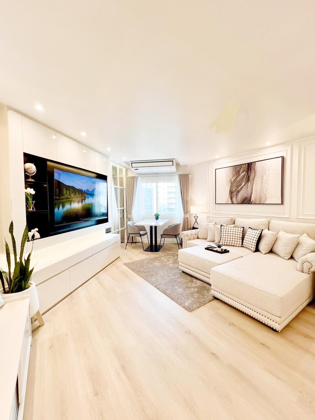 For SaleCondoRama3 (Riverside),Satupadit : For Sale: Fortune Condotown, 2 Bedrooms, 85 sq.m., Newly Renovated, Near Central Rama 3