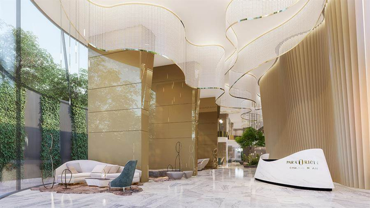 For RentCondoSiam Paragon ,Chulalongkorn,Samyan : For Rent 🔥 PARK ORIGIN CHULA - SAMYAN 🔥 Fully furnished with appliances, near MRT Samyan.