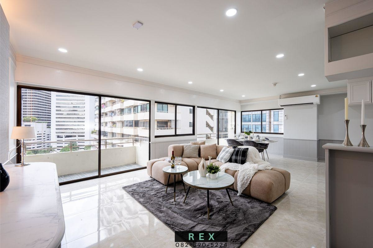 For SaleCondoSukhumvit, Asoke, Thonglor : Condo For Sale Saranjai Mansion (The Quartz at Sukhumvit 6), 117 sq.m., 2 bedrooms, Near BTS Nana station.