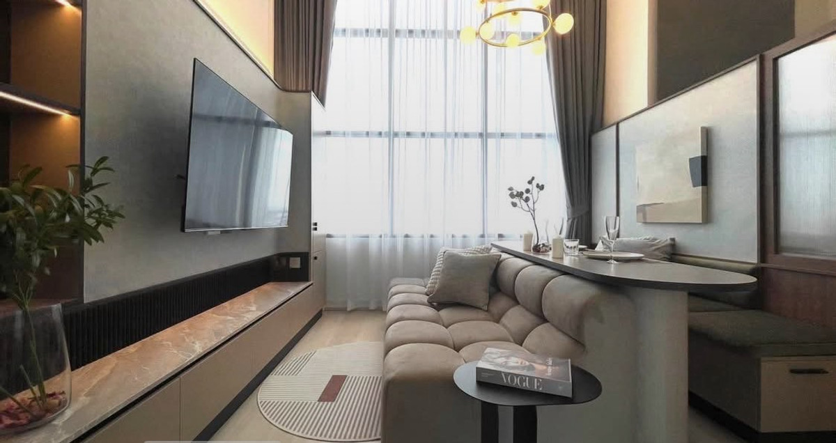 For SaleCondoSathorn, Narathiwat : Urgent Sale 🔥 Knightsbridge Prime Sathorn 🔥 Duplex unit, fully furnished and equipped with appliances, near BTS Chong Nonsi.