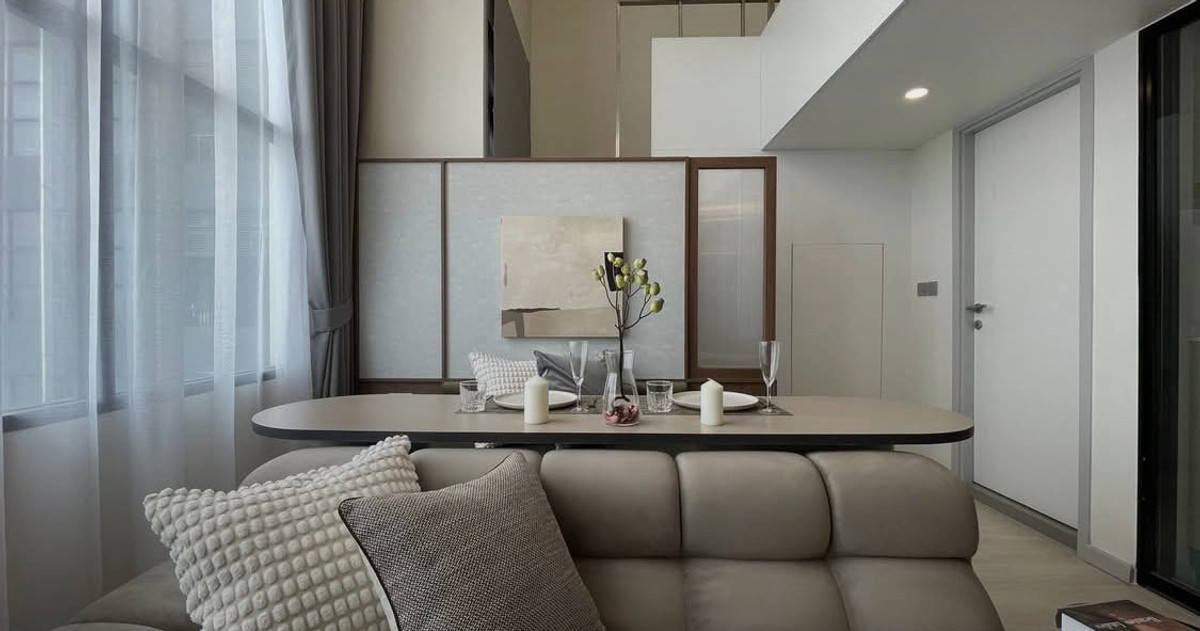 For SaleCondoSathorn, Narathiwat : Urgent Sale 🔥 Knightsbridge Prime Sathorn 🔥 Duplex unit, fully furnished and equipped with appliances, near BTS Chong Nonsi.