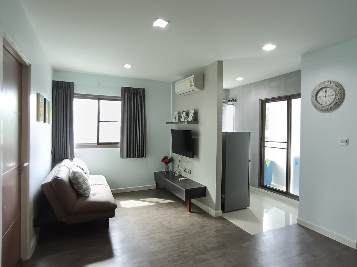 For RentCondoChaengwatana, Muangthong : Condo for rent B Campus Prachachuen | Corner room, fully furnished. Ready to move in | If interested, call 095-819-5559