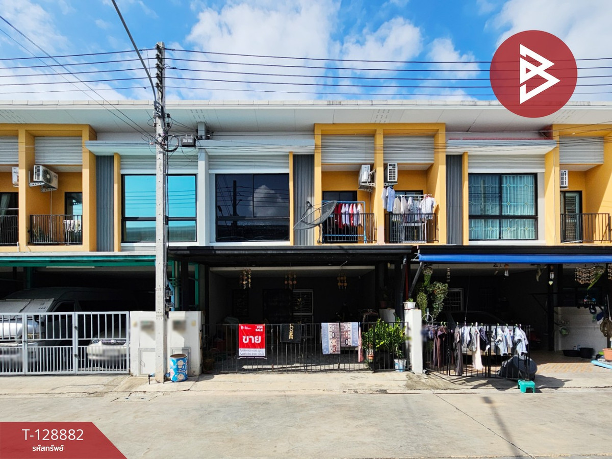 For SaleTownhomeChachoengsao : Townhouse for sale Good View Village at Tha Sa-an, Bang Pakong, Chachoengsao