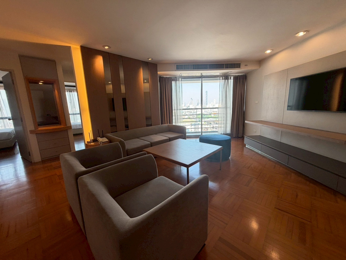 For RentCondoRama3 (Riverside),Satupadit : LTH13981 – Condo for Rent | Bangkok Garden Apartments | 115 sqm | 2 Beds 2 Baths | Near BTS Chong Nonsi | 55K/Month | Condo for rent Bangkok Garden Apartments