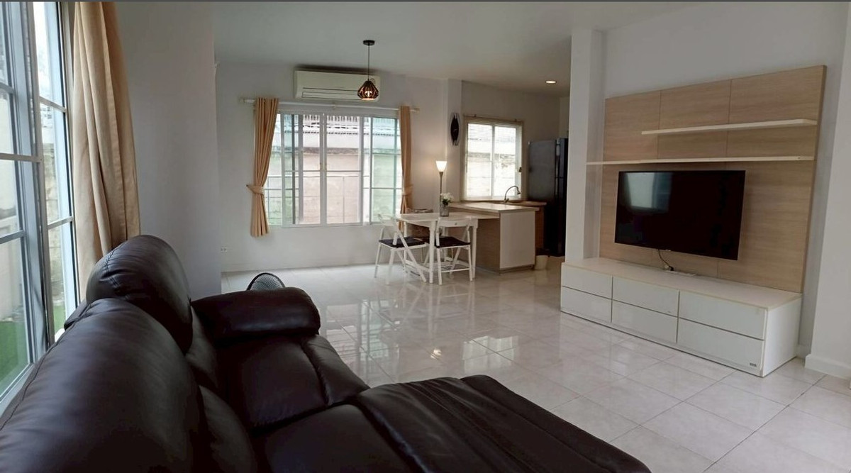 For RentHousePhutthamonthon, Salaya : Single house for rent, Image Place, Phutthamonthon Sai 4, near Mahidol University, just 5 minutes.