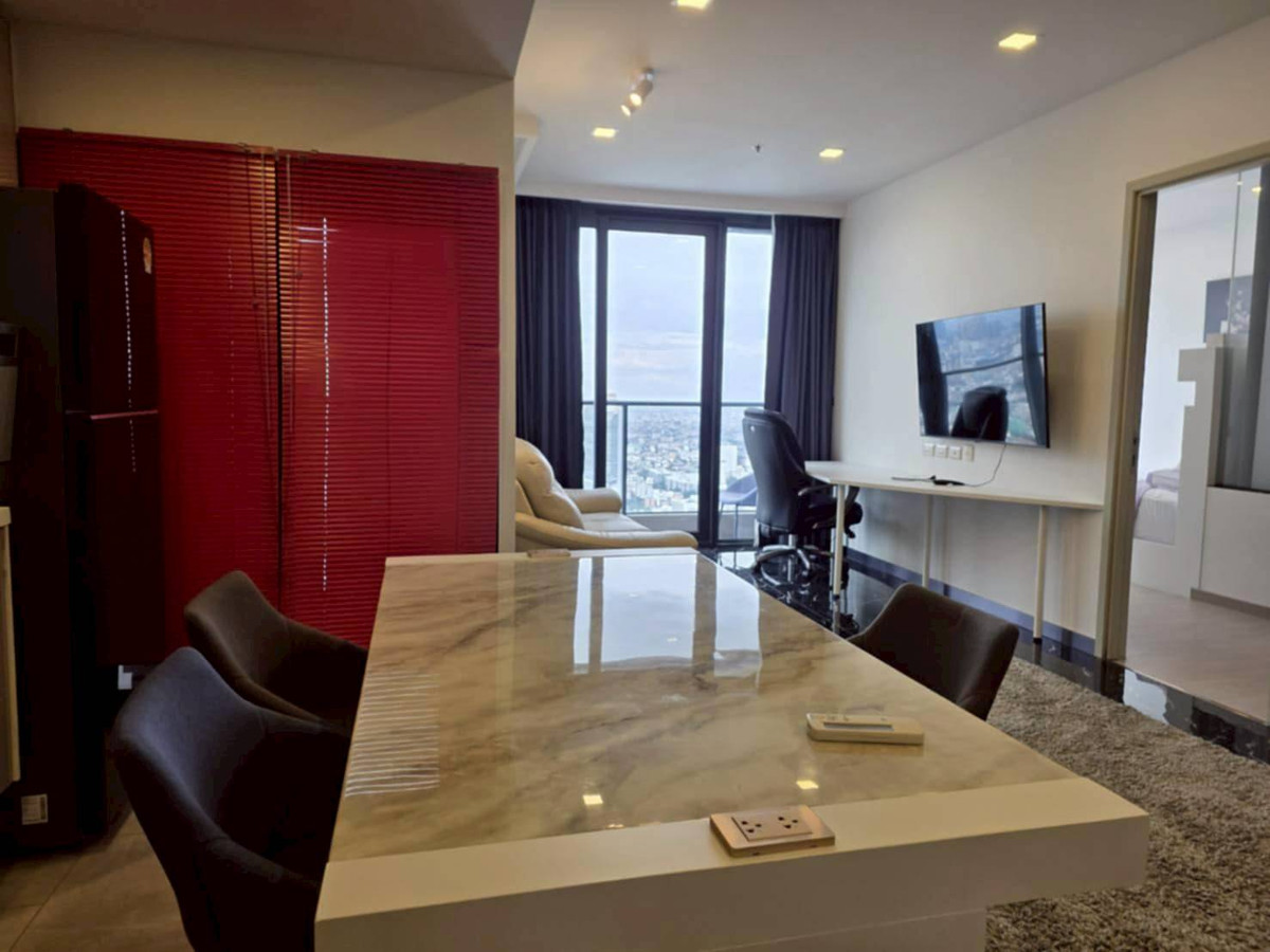ให้เช่าคอนโดพระราม 9 เพชรบุรีตัดใหม่ RCA : For Rent Condo One 9 Five Asoke - Rama 9 Fully Furnished(S03-2204)