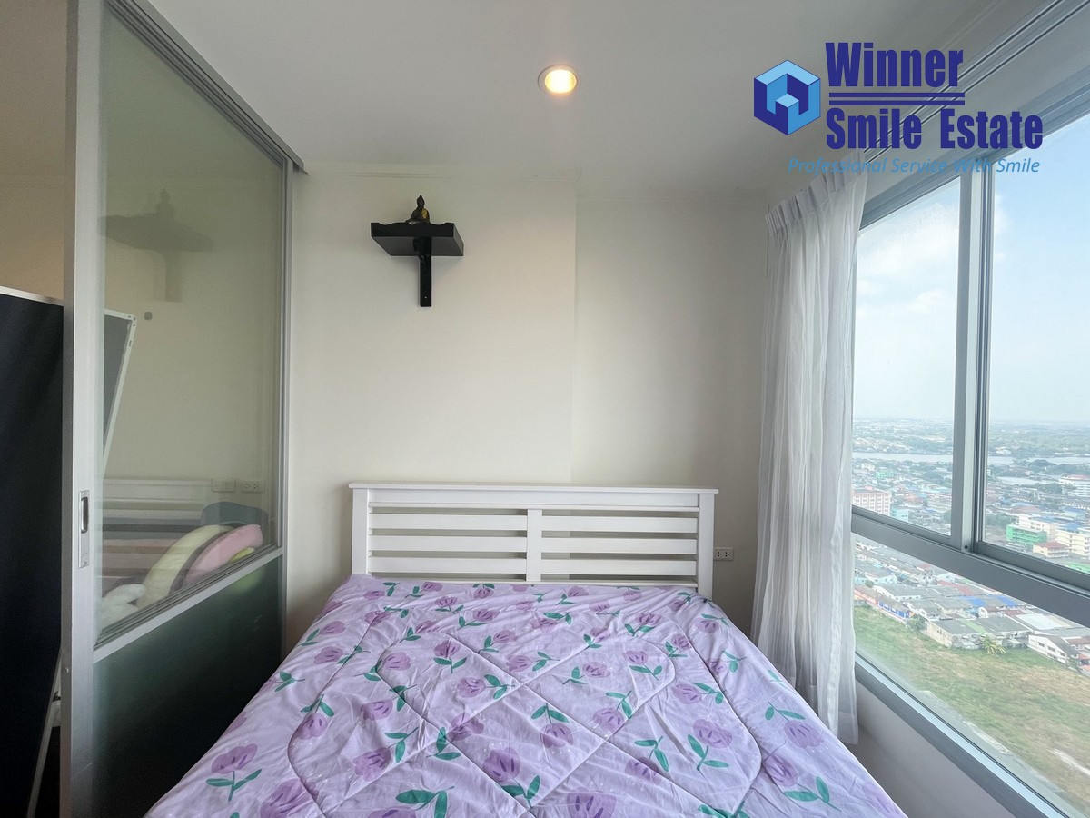 ขายคอนโดแจ้งวัฒนะ เมืองทอง : ขายคอนโด ลุมพินีวิลล์ แจ้งวัฒนะ-ปากเกร็ด วิวแม่น้ำ ใกล้รถไฟฟ้าสายสีชมพู สถานีแยกปากเกร็ด